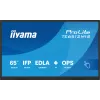iiyama TE6512MIS-B4AG Skelbimų ekranas Kiosko dizainas 165,1 cm (65 col.) LCD Wi-Fi 400 cd/m² 4K Ultra HD Juodas Liečiamas ekranas Įmontuotas procesorius Android 24/7