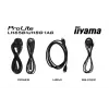 iiyama LH6581UHSG-1AG reklaminis ekranas Skaitmeninės iškabos plokščia panelė 163,8 cm (64,5 colio) Wi-Fi 500 cd/m² 4K Ultra HD Balta Integruotas procesorius Android 24/7