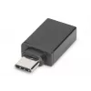 DIGITUS USB Type-C adapteris, tipo C į A Super-Speed, juodas