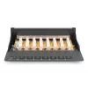 DIGITUS Patch Panel CAT6 8 prievadų ekranuotas juodas