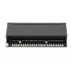 Patch Panel Digitus Desktop CAT 6A EA klasė Shielded Juoda