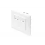 DIGITUS CAT6A EA klasė tinklo lizdas, ekranuotas 1x RJ45, LSA, grynai baltas, lygiai montuojamas, 8 krypčių