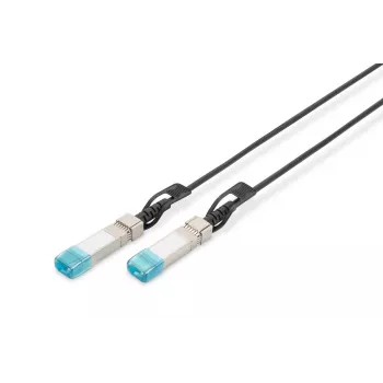 DIGITUS SFP+ 10G DAC kabelis 1m AWG 30, suderinamas su HP HPE