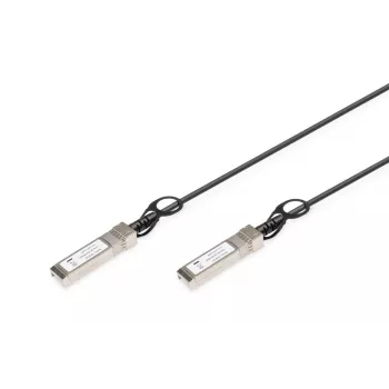 DIGITUS SFP+ 10G DAC kabelis 10m AWG 30 Cisco, Ubiquiti, Allied Telesis, Allnet, D-Link, Edimax, Intellinet, KTI Networks