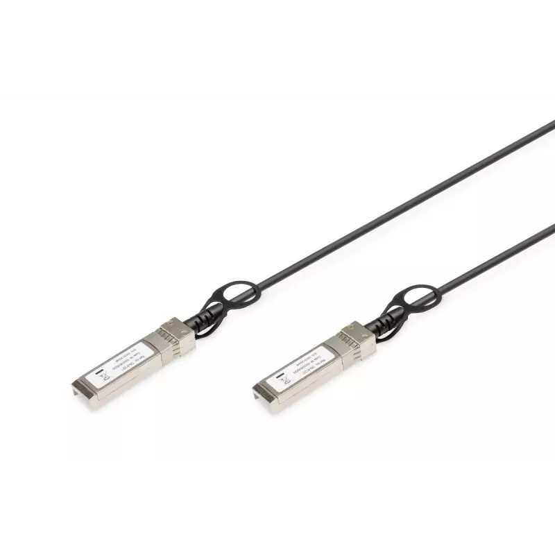 DIGITUS SFP+ 10G DAC kabelis 5m AWG 30 Cisco, Ubiquiti, Allied Telesis, Allnet, D-Link, Edimax, Intellinet, KTI Networks