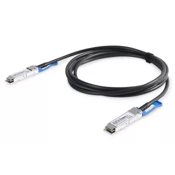 DIGITUS 100G QSFP28 tiesioginio prijungimo kabelis iki 28,3125 Gbps duomenų perdavimo spartos kanale 1 m