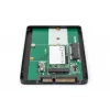 DIGITUS HDD korpusas 2,5 col. SATA - M.2 arba mSATA SATA 3 6 Gbit/s, rašymo greitis iki 520 MB/s