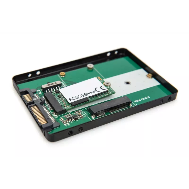 DIGITUS HDD korpusas 2,5 col. SATA - M.2 arba mSATA SATA 3 6 Gbit/s, rašymo greitis iki 520 MB/s