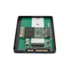 DIGITUS HDD korpusas 2,5 col. SATA - M.2 arba mSATA SATA 3 6 Gbit/s, rašymo greitis iki 520 MB/s