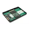 DIGITUS HDD korpusas 2,5 col. SATA - M.2 arba mSATA SATA 3 6 Gbit/s, rašymo greitis iki 520 MB/s