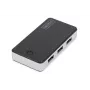 DIGITUS USB-hub 4 prievadų USB3.0 išorinis, juodas, fortepijono blizgesio