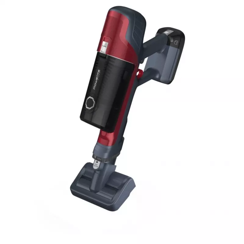 Rowenta RH6878 2-in-1 stick vacuum baterija Dry Cyclonic Bagless 0.55 L Red, Pilka