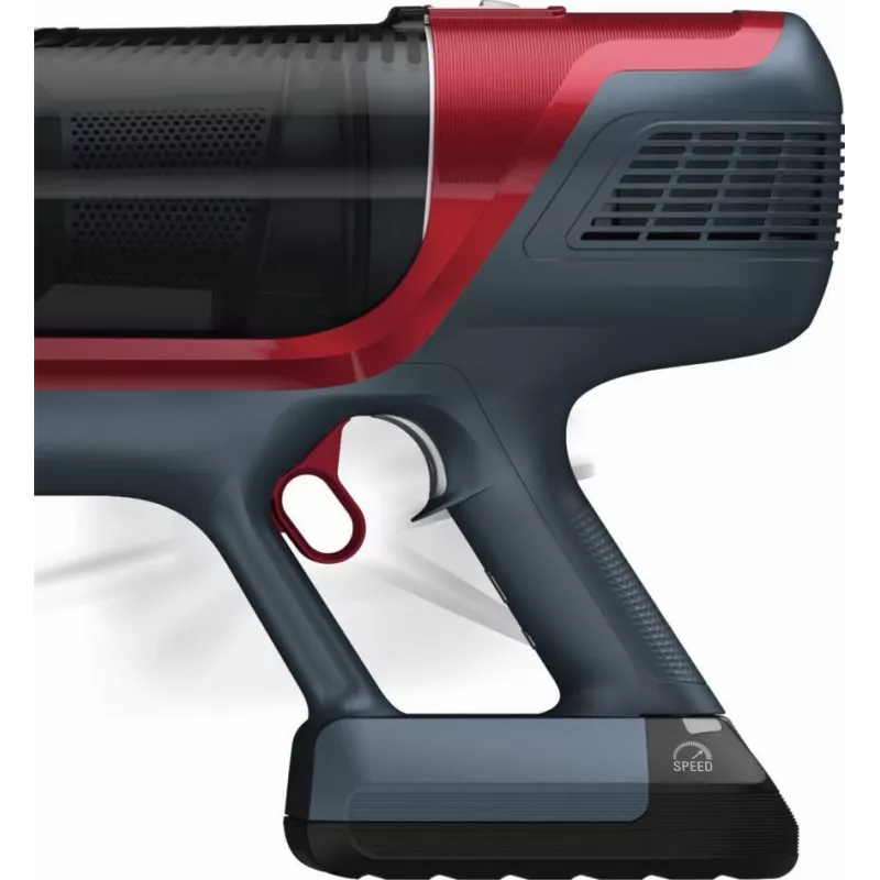 Rowenta RH6878 2-in-1 stick vacuum baterija Dry Cyclonic Bagless 0.55 L Red, Pilka