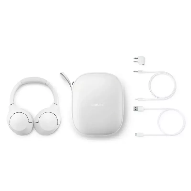 Philips TAH8506WT/00 ausinės / laisvų rankų įranga Belaidis Ant galvos Skambučiai / muzika USB Type-C Bluetooth Balta