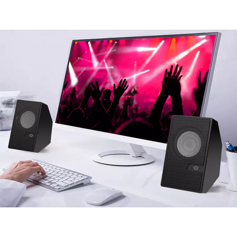 Conceptronic BJORN 2.0 kanalų kompiuterio garsiakalbis su Bluetooth, 6 W