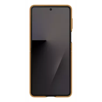Apsauginis atverčiamas dėklas Samsung Flip7 Kindsuit EF-VF766PAEGWW, skirtas Galaxy Z Flip7 — Kupranugario spalva