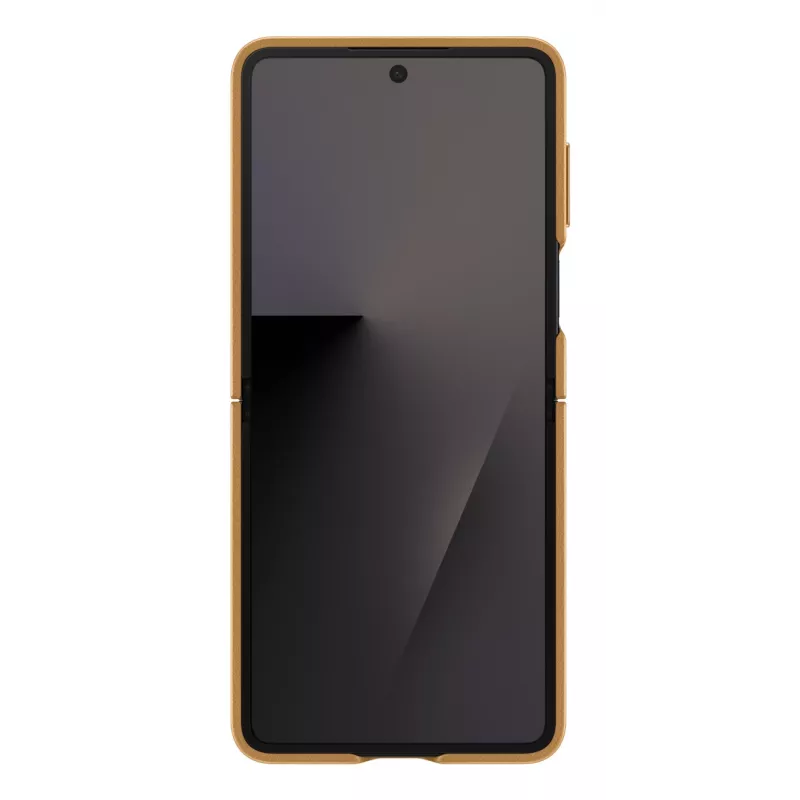 Apsauginis atverčiamas dėklas Samsung Flip7 Kindsuit EF-VF766PAEGWW, skirtas Galaxy Z Flip7 — Kupranugario spalva