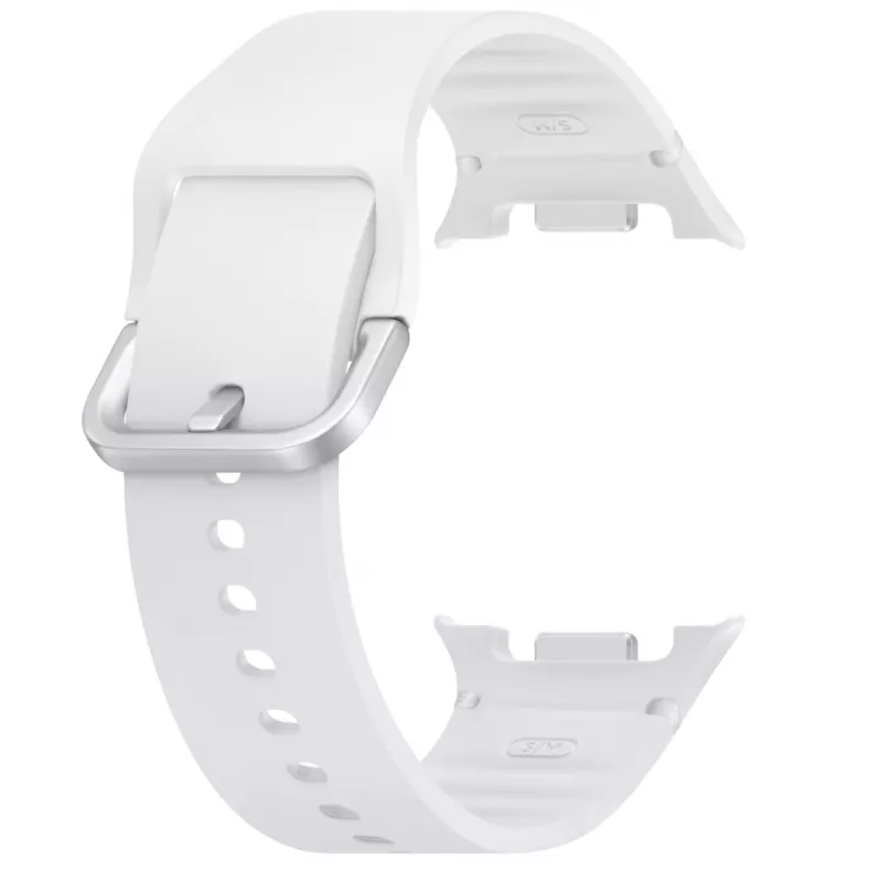 Samsung Sport Band (S/M) for Galaxy Watch8 | Watch8 Classic, Band, Smartwatch, White, Samsung, Galaxy Watch8 | Watch8, Rubber