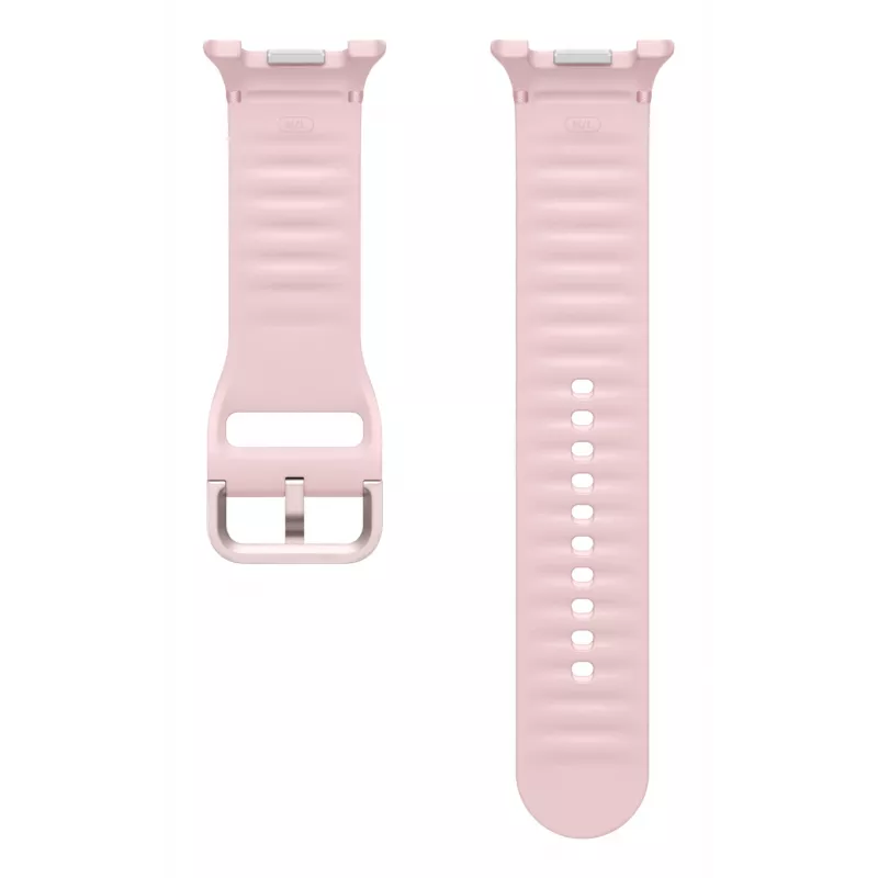 Samsung Sport Band (M/L), skirtas Galaxy Watch8 | Watch8 Classic, Dydis M/L, Rožinė, Guma