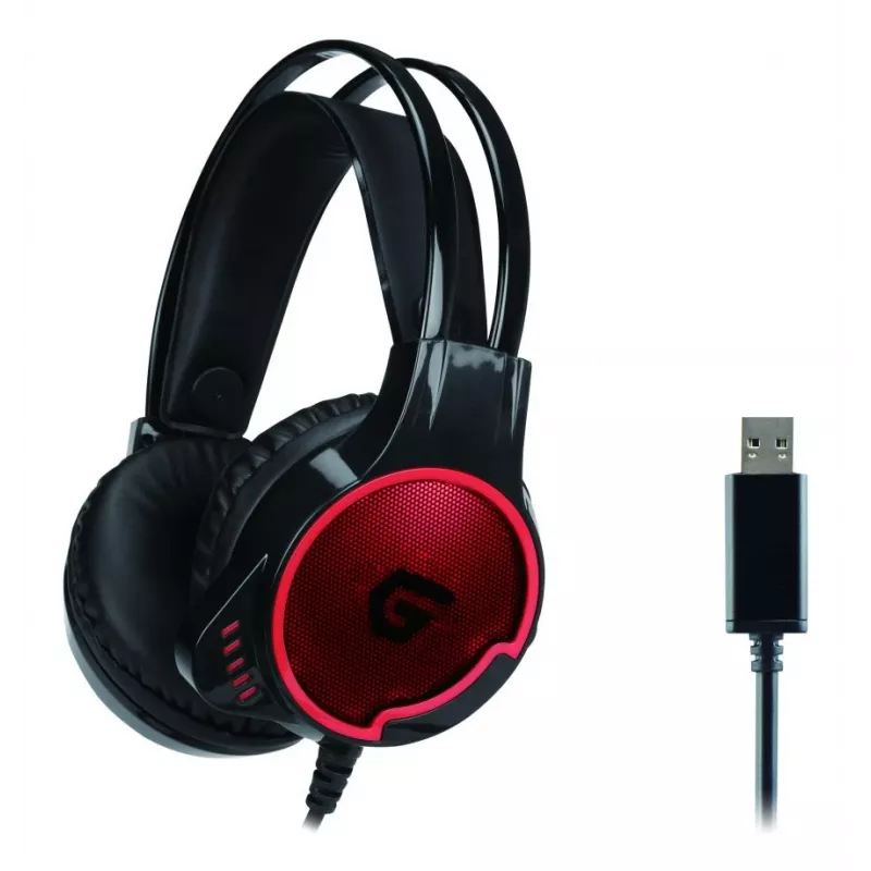 Conceptronic ATHAN U1, 7.1 kanalų erdvinio garso žaidimų USB ausinės