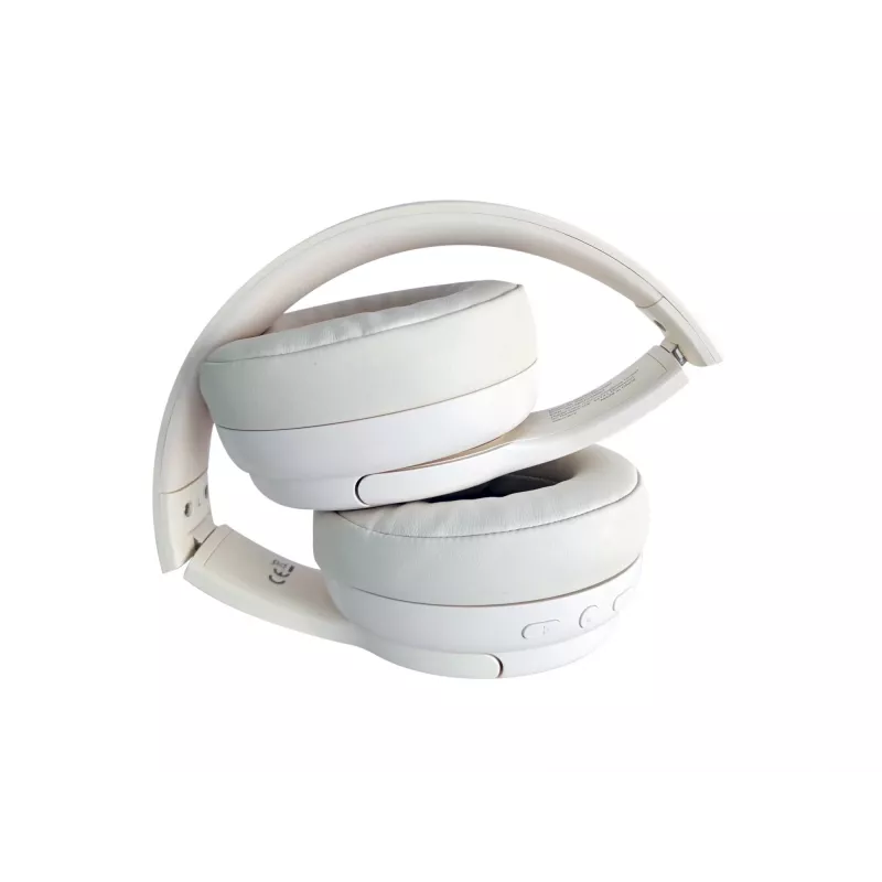 „Conceptronic PARRIS03C“ stereofoninės ausinės su „Bluetooth“, laidinis ir belaidis ryšys, muzikai, 20 – 20 000 Hz, 198,5 g, galvos apdangalo ausinės, kreminės spalvos