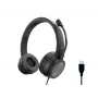 Conceptronic POLONA05B stereofoninės USB ausinės, triukšmą slopinantis mikrofonas