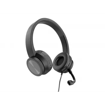 Conceptronic POLONA05B stereofoninės USB ausinės, triukšmą slopinantis mikrofonas