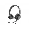 Conceptronic POLONA05B stereofoninės USB ausinės, triukšmą slopinantis mikrofonas