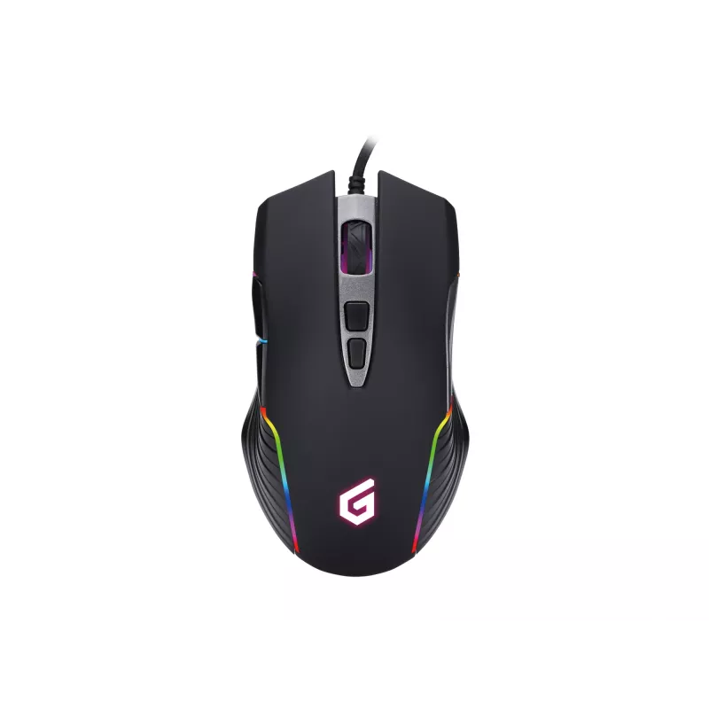 Conceptronic 7D žaidimų USB pelė, 7200 DPI, dešiniarankė, optinė, USB Type-A, 7200 DPI, juoda