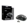 Conceptronic CLLM5BTRVWL 6 mygtukų belaidė kelioninė pelė, dešiniarankiams, optinė, RF belaidė, 1600 DPI, juoda