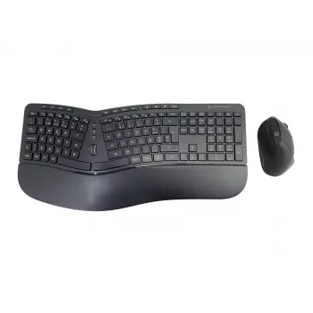 „Conceptronic ORAZIO ERGO“ belaidis ergonominis klaviatūros ir pelės rinkinys, portugališkas išdėstymas