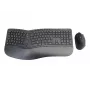 Conceptronic ORAZIO ERGO belaidė ergonominė klaviatūra ir pelės rinkinys, vokiškas išdėstymas