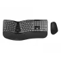 Conceptronic ERGO belaidis ergonominis klaviatūros ir pelės rinkinys, QWERTY EN (US)