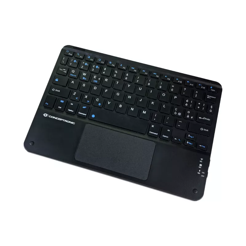 Conceptronic TOBIN01BIT 10 colių Bluetooth jutiklinė klaviatūra, QWERTY itališka