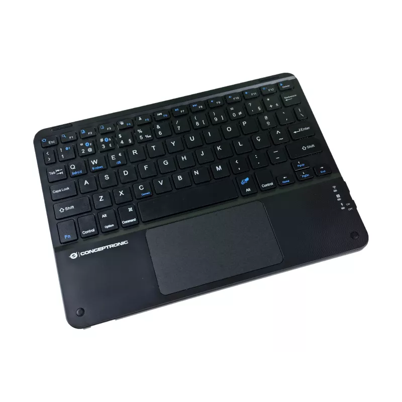 Conceptronic TOBIN01BPT 10 colių “Bluetooth” jutiklinė klaviatūra, QWERTY portugalų