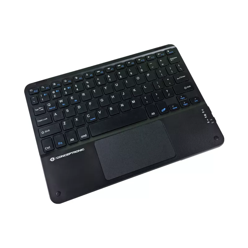Conceptronic TOBIN01BUS 10 colių “Bluetooth” jutiklinė klaviatūra, QWERTY EN (US)