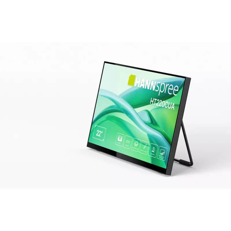 Hannspree HT220CUA kompiuterio monitorius 54,5 cm (21,4 colio) 1920 x 1080 pikselių Full HD LED jutiklinis juodas