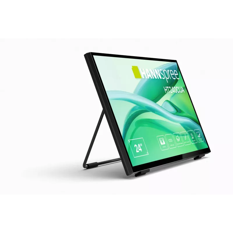 Hannspree HT240CUA kompiuterio monitorius 60,5 cm (23,8 colio) 1920 x 1080 pikselių Full HD LED liečiamas juodas