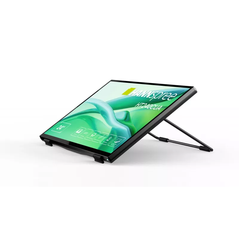 Hannspree HT240CUA kompiuterio monitorius 60,5 cm (23,8 colio) 1920 x 1080 pikselių Full HD LED liečiamas juodas