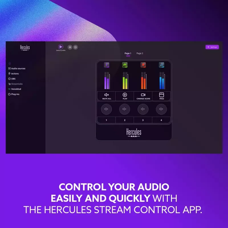 Hercules Stream Starter Kit multimedijos rinkinys