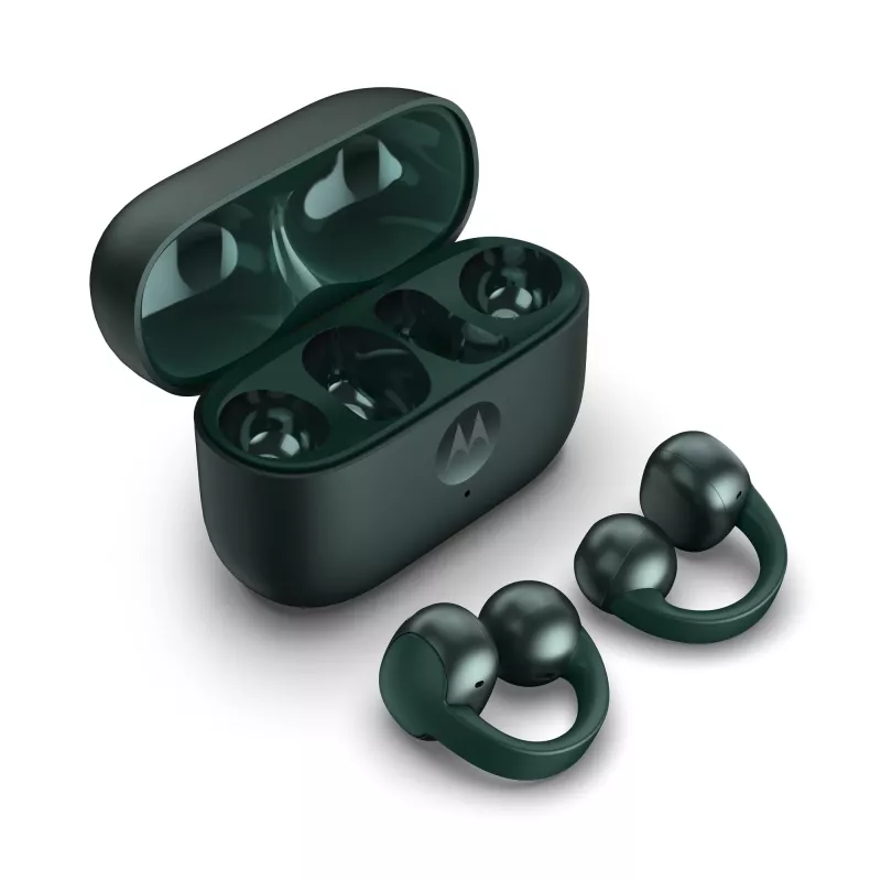 Motorola moto buds loop ausinės belaidės už ausies užkabinamos skambučiams / muzikai / sportui / kasdienai „Bluetooth“ žalia