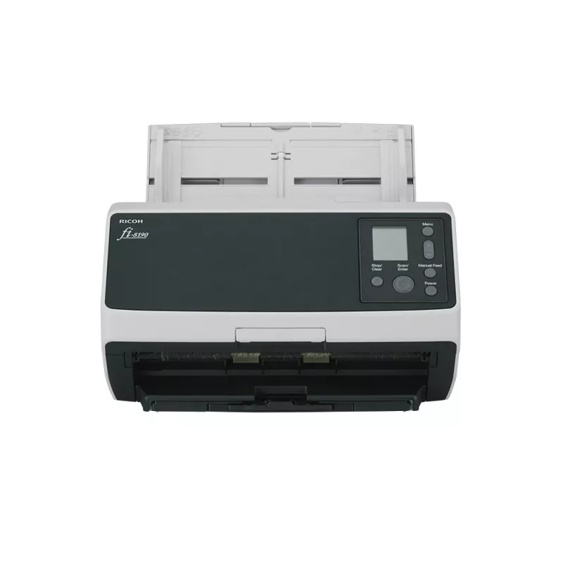 Ricoh fi-8190 ADF + rankinis tiektuvas skaitytuvas 600 x 600 DPI A4 juoda, pilka