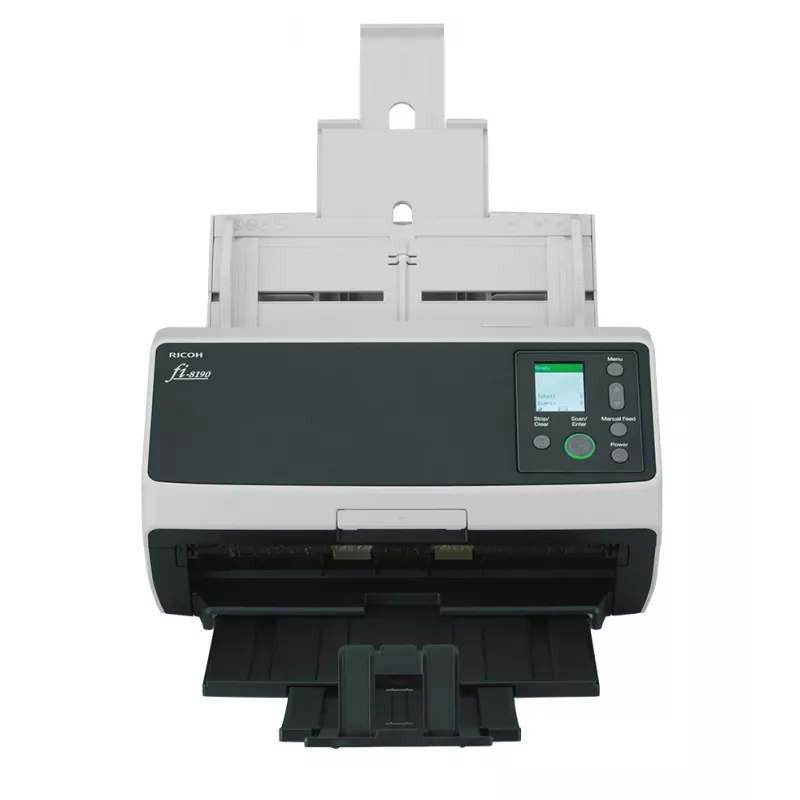 Ricoh fi-8190 ADF + rankinis tiektuvas skaitytuvas 600 x 600 DPI A4 juoda, pilka
