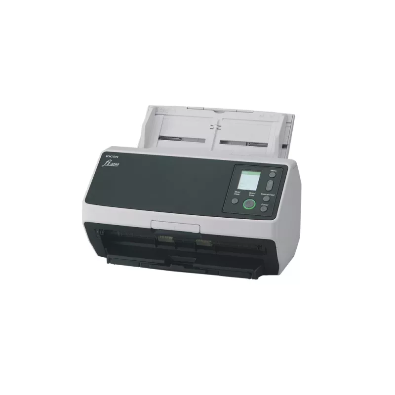 Ricoh fi-8190 ADF + rankinis tiektuvas skaitytuvas 600 x 600 DPI A4 juoda, pilka