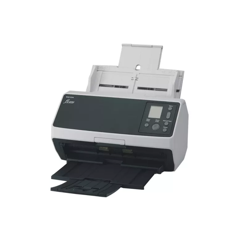 Ricoh fi-8190 ADF + rankinis tiektuvas skaitytuvas 600 x 600 DPI A4 juoda, pilka