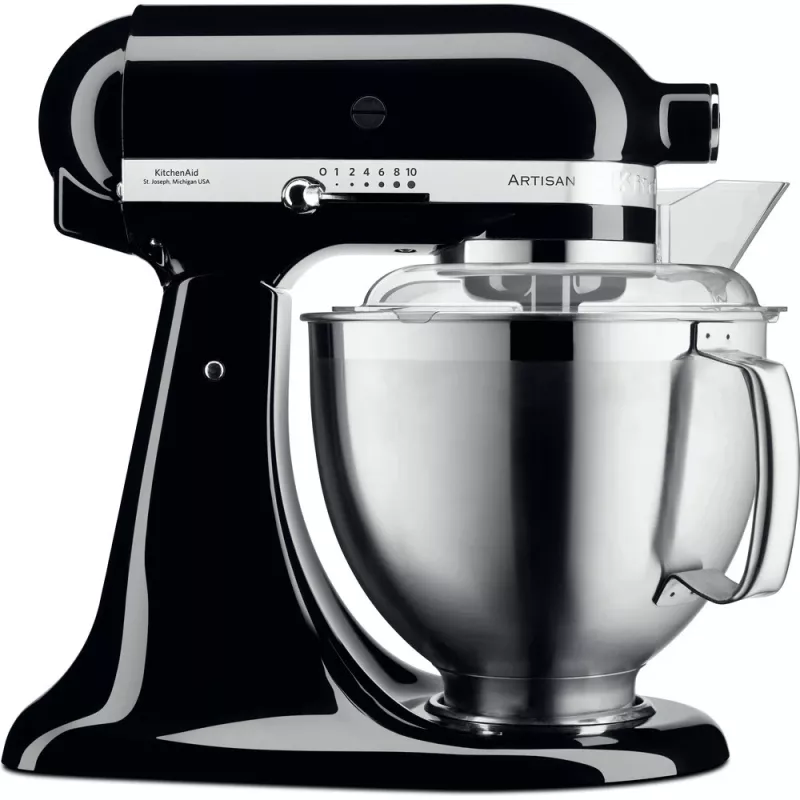 KitchenAid food processor Artisan 5KSM185PS — 4.8 L stainless steel bowl, 300 W, 10 speeds, Juoda