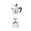 Moka puodas BIALETTI Moka Express 0,2 L aliuminis juodas — 3 puodeliai (200 ml), ne indukcijai