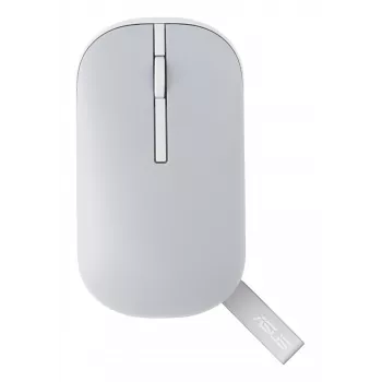 ASUS Marshmallow MD100 pelė, skirta biurui, abiem rankoms tinkama, RF belaidis ryšys + Bluetooth, optinis, 1600 DPI