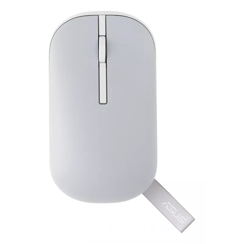 ASUS Marshmallow MD100 pelė, skirta biurui, abiem rankoms tinkama, RF belaidis ryšys + Bluetooth, optinis, 1600 DPI