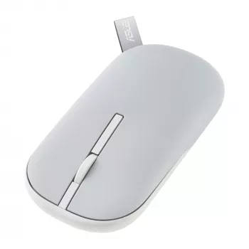 ASUS Marshmallow MD100 pelė, skirta biurui, abiem rankoms tinkama, RF belaidis ryšys + Bluetooth, optinis, 1600 DPI